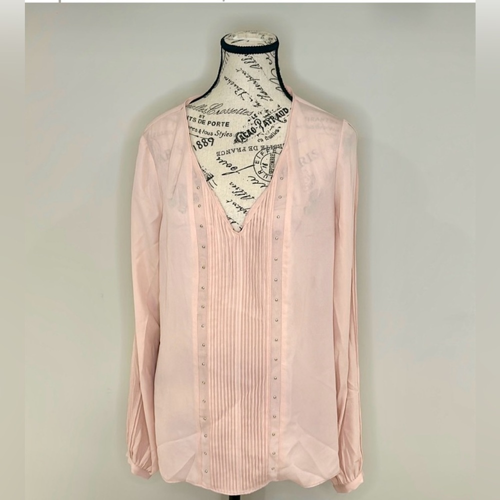 EUC WHBM Pink Blouse Size 12